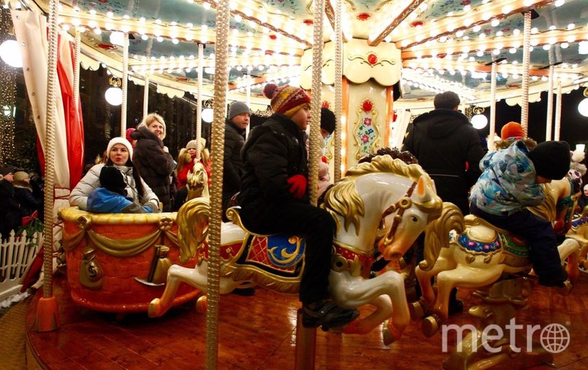 Санта в столице. Фото Василий Кузьмичёнок, "Metro"
