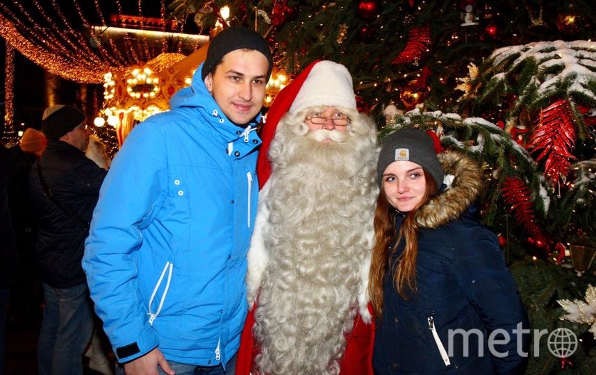 Санта в столице. Фото Василий Кузьмичёнок, "Metro"