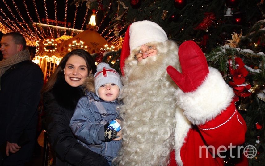 Санта в столице. Фото Василий Кузьмичёнок, "Metro"