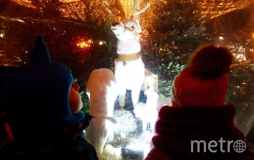Санта в столице. Фото Василий Кузьмичёнок, "Metro"
