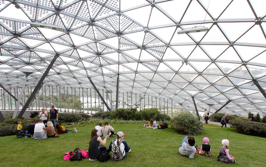 Парк "Зарядье". Фото Василий Кузьмичёнок