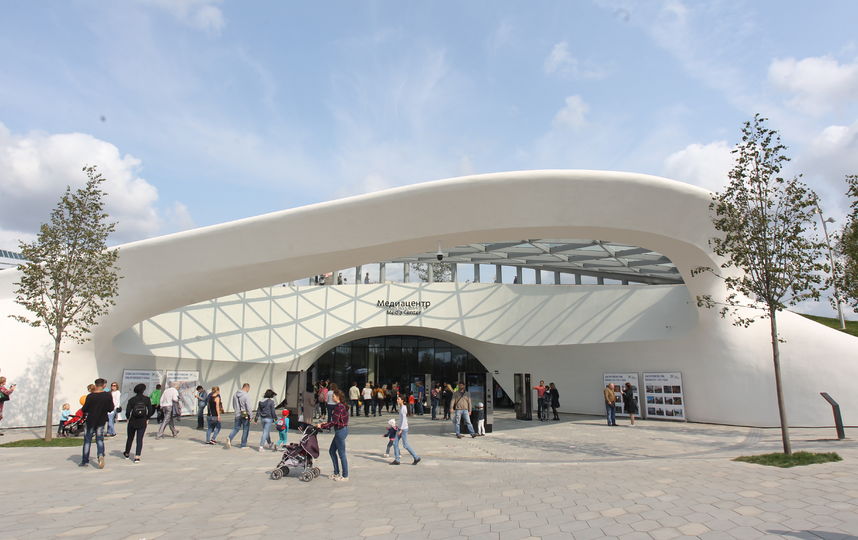 Парк "Зарядье". Фото Василий Кузьмичёнок