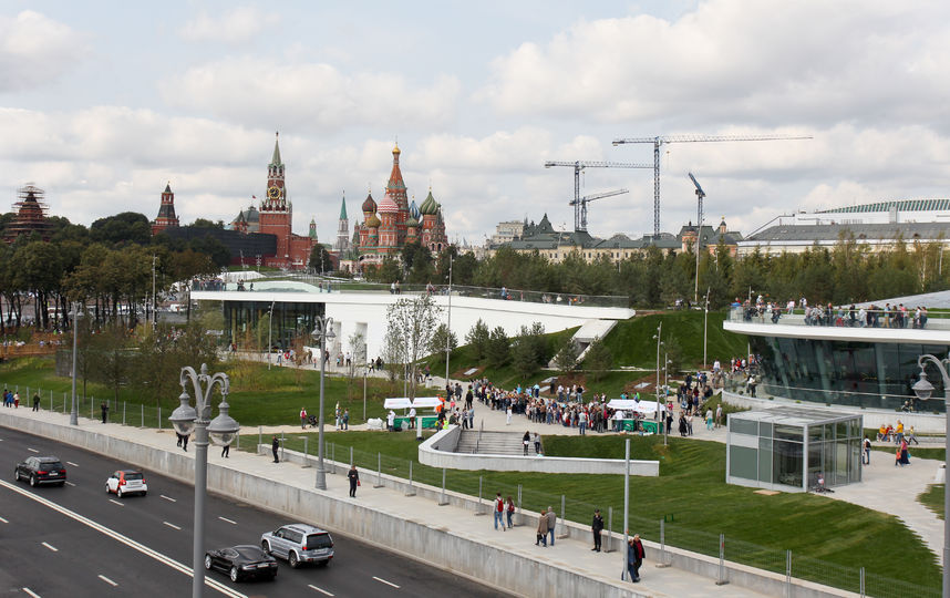 Парк "Зарядье". Фото Василий Кузьмичёнок