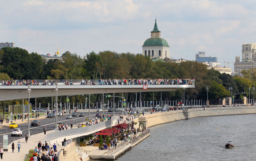 Парк "Зарядье". Фото Василий Кузьмичёнок