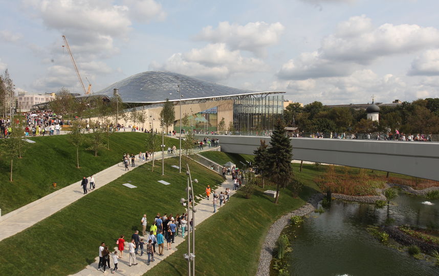 Парк "Зарядье". Фото Василий Кузьмичёнок