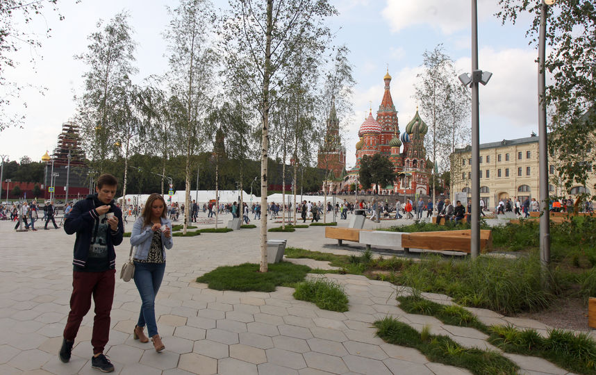Парк "Зарядье". Фото Василий Кузьмичёнок