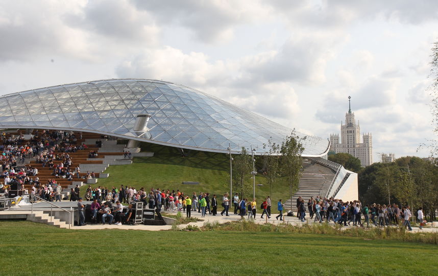 Парк "Зарядье". Фото Василий Кузьмичёнок