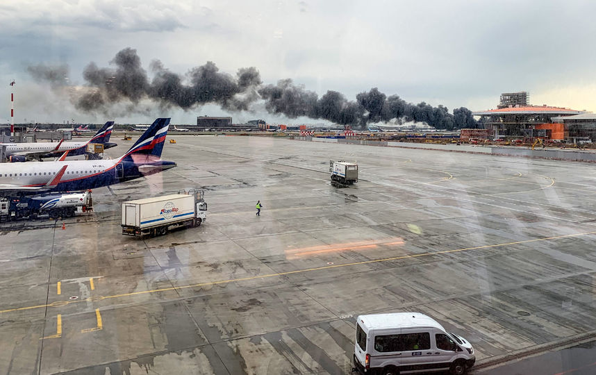 Сгоревший в Шереметьево Sukhoi Superjet 100 заходил на посадку с перегрузом