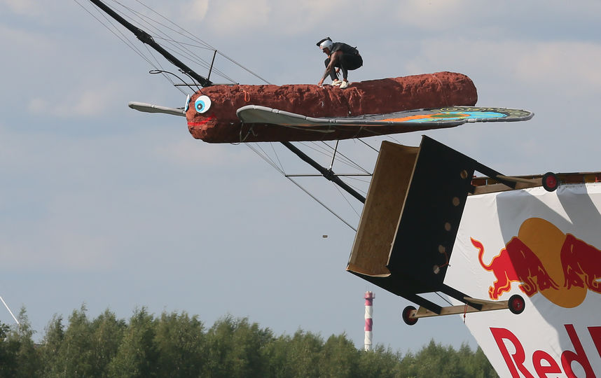 в Москве прошёл фестиваль Red Bull Flugtag. Фото Василий Кузьмичёнок