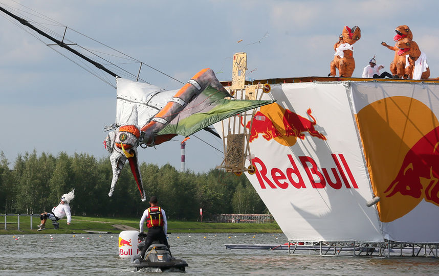 в Москве прошёл фестиваль Red Bull Flugtag. Фото Василий Кузьмичёнок