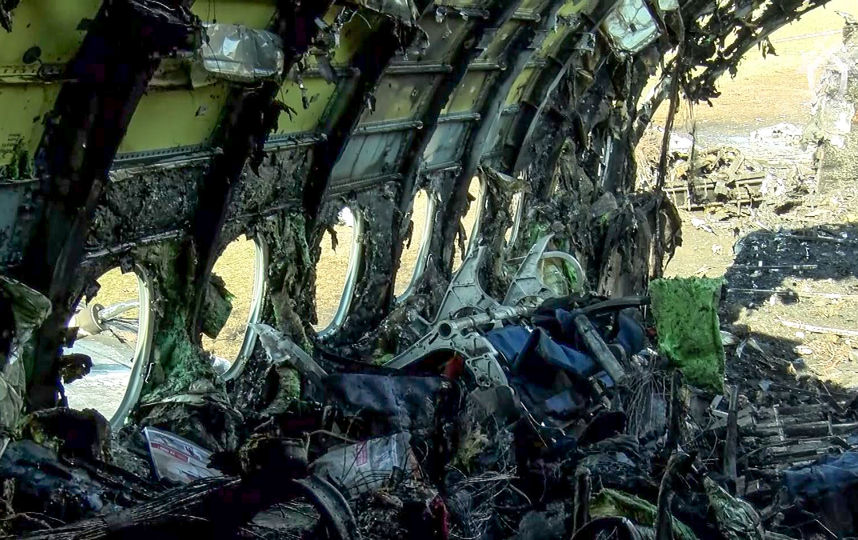 Трагедия произошла в аэропорту "Шереметьево" вечером 5 мая. Фото AFP