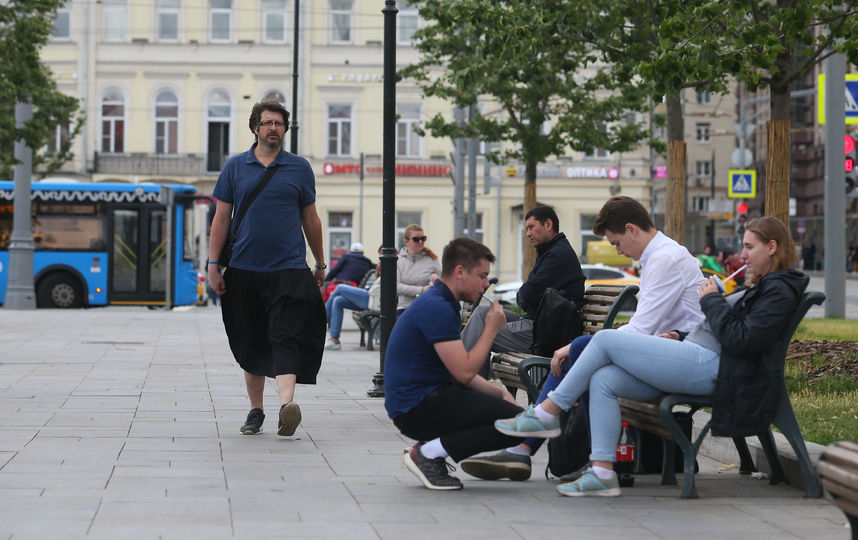 Репортёр Metro прогулялся по Москве в мужской юбке. Фото Василий Кузьмичёнок
