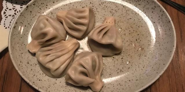 Хинкали из говядины.