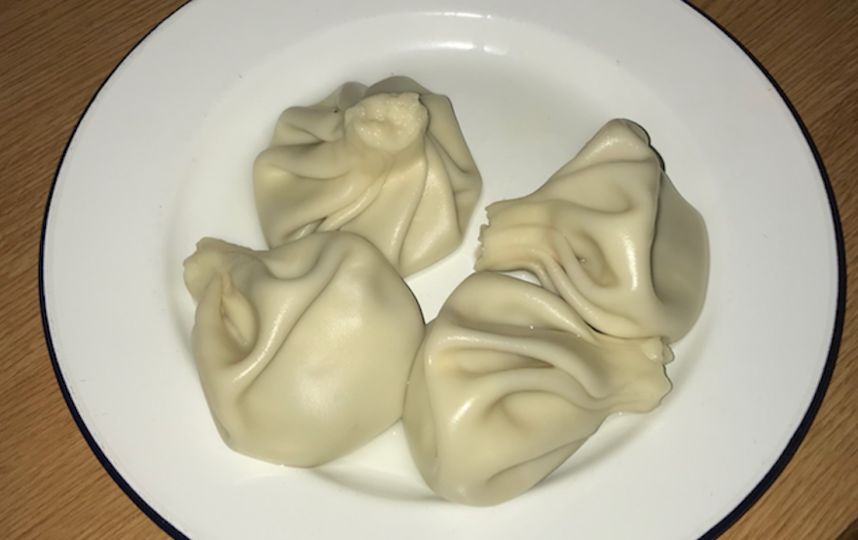 Хинкали из говядины. Фото Индира Шестакова