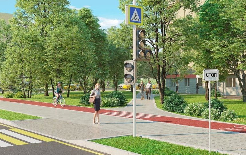 Микрорайон 18 района Котловка. Проект. Фото предоставлено пресс-службой Москомархитектуры