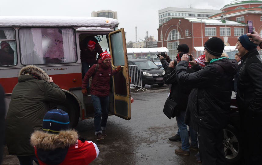 С ретроматча ХК "Спартак". Фото ХК "Спартак" | spartak.ru