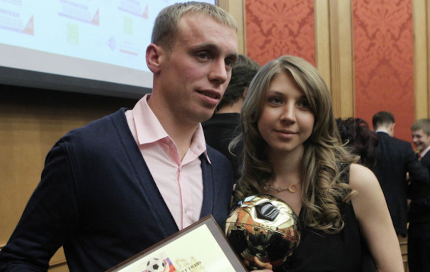 Дарья и Денис Глушаковы. Фото РИА Новости