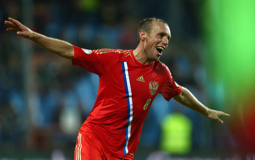 Российский футболист Денис Глушаков. Фото Getty