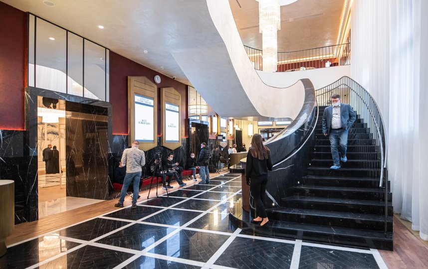 Реставрация началась осенью 2019 года. Фото Максим Мишин | пресс-служба мэра и правительства москвы