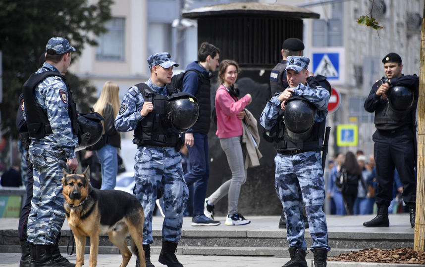 Столичная полиция: На несанкционированной акции задержали порядка 600 человек