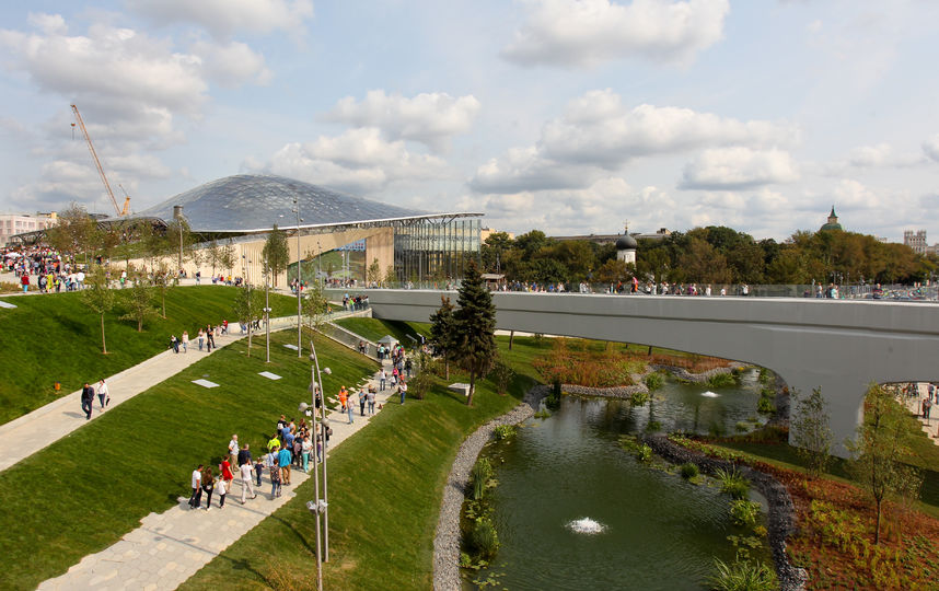 Парк "Зарядье". Фото Василий Кузьмичёнок