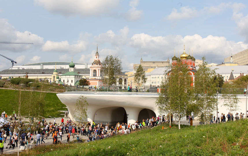 Парк "Зарядье". Фото Василий Кузьмичёнок