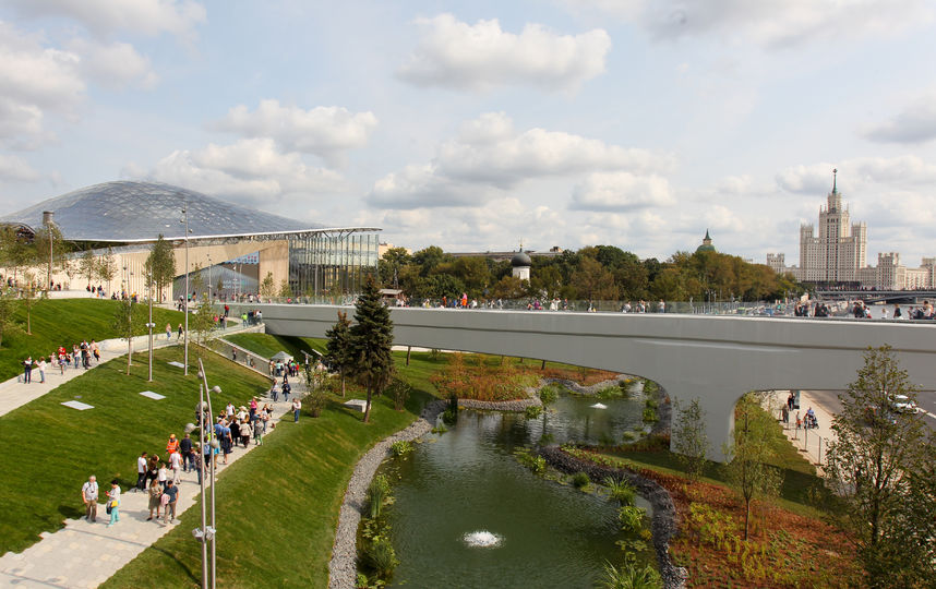 Парк "Зарядье". Фото Василий Кузьмичёнок