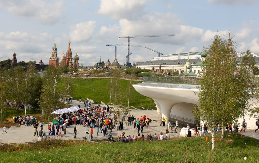 Парк "Зарядье". Фото Василий Кузьмичёнок