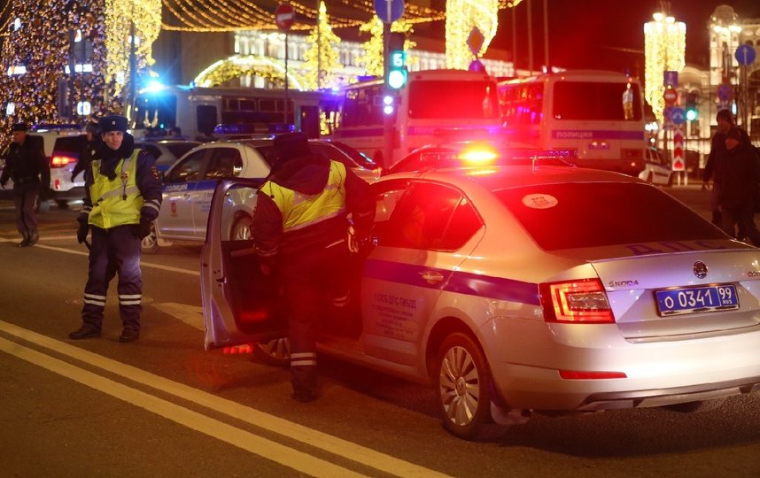 У здания ФСБ на Лубянке произошла стрельба. Фото Василий Кузьмичёнок