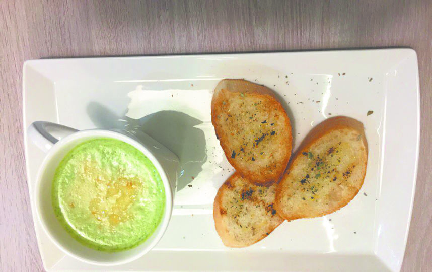 Крем-суп из брокколи. Фото Анна Храмцова