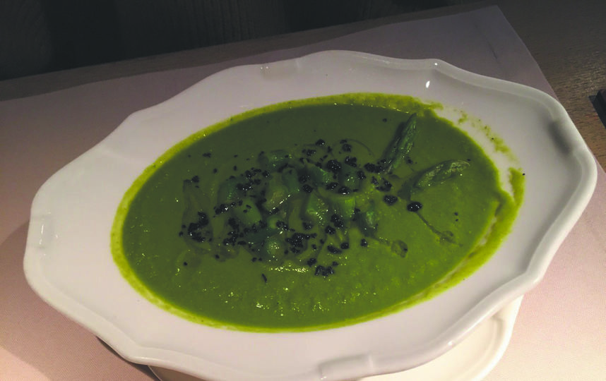 Суп из спаржи. Фото Анна Храмцова