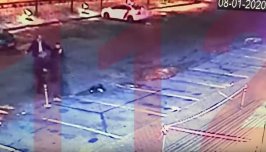 Скриншот записи с камер видеонаблюдения. Фото youtube.com/watch?v=ebhglJeJPEM