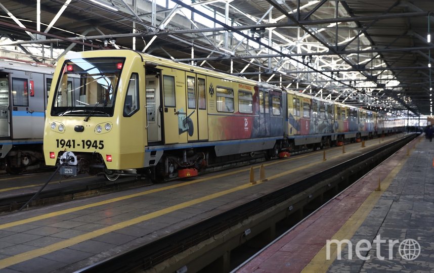 Поезд "Путь к Победе". Фото предоставлено метрополитеном , "Metro"