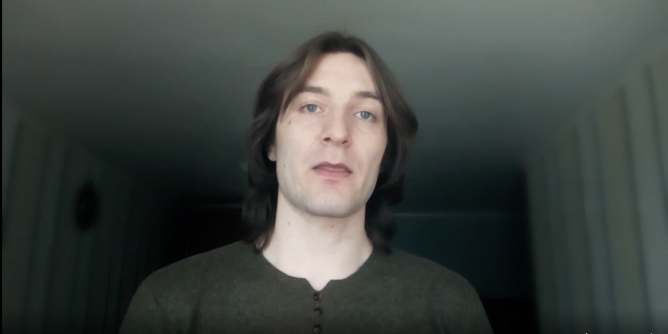 Владимир Горностай. Фото кадр из лекции., "Metro"