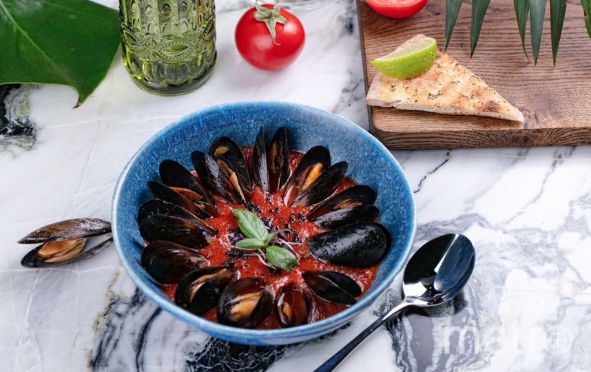 Томатный суп. Фото предоставлено ресторанами, "Metro"