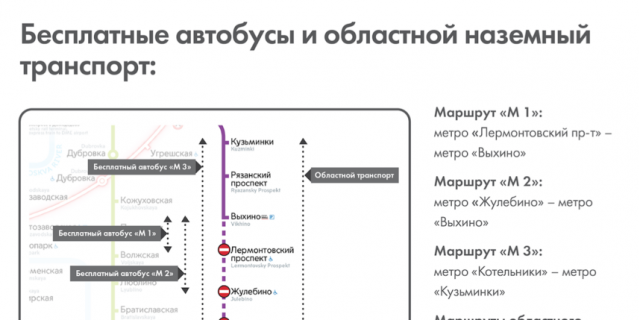 Кроме дополнительных маршрутов