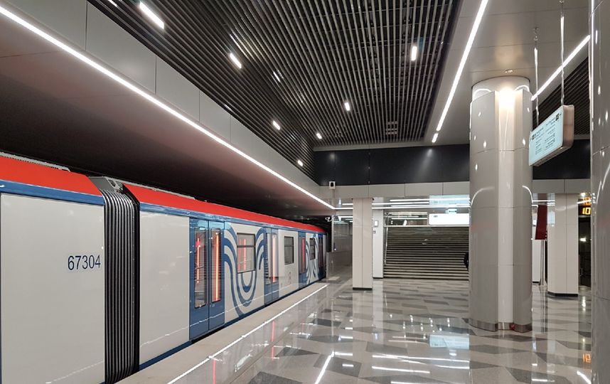 С места открытия станций. Фото Василий Кузьмичёнок