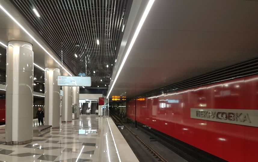 С места открытия станций. Фото Василий Кузьмичёнок