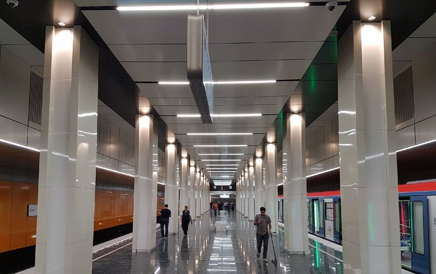 С места открытия станций. Фото Василий Кузьмичёнок