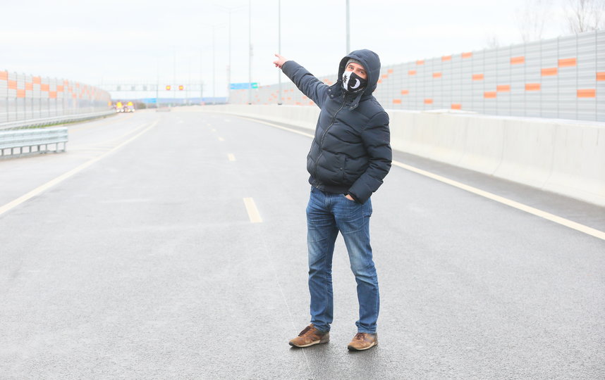 С места запуска трассы. Фото Василий Кузьмичёнок