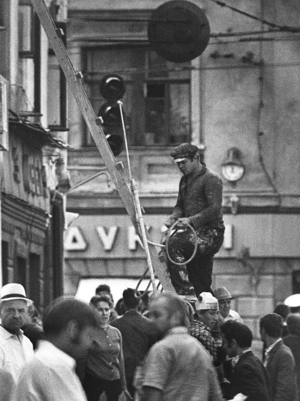 «Ремонт на Солянке. 1960-е годы». Фото предоставлено Музеем Москвы