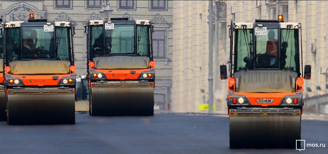 В 2017 году в столице отремонтируют более 18 млн квадратных метров дорог