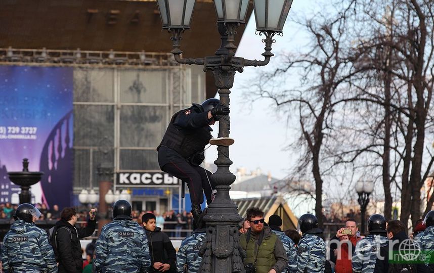 В центре Москвы прошла акция против коррупции. Фото Василий Кузьмичёнок., "Metro"