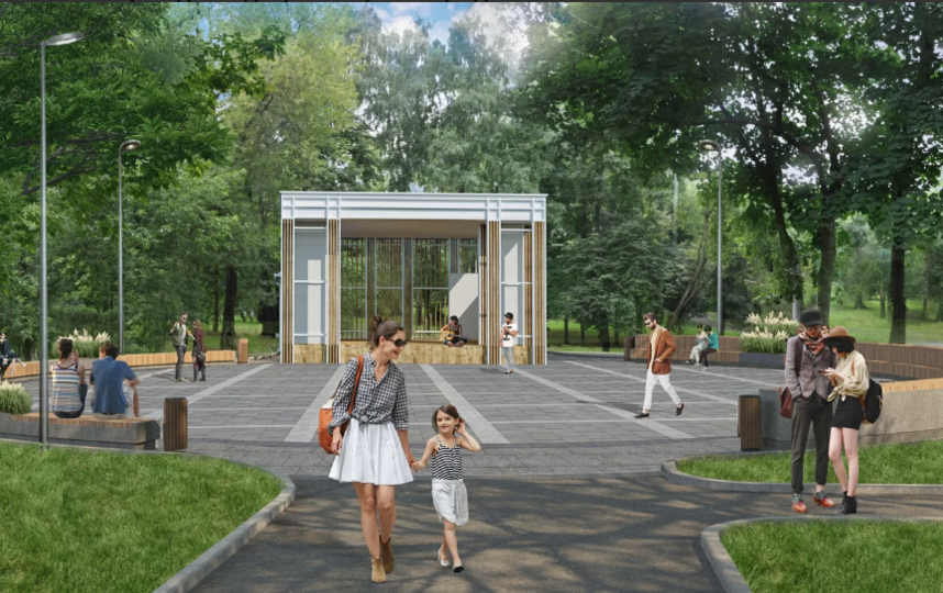 Проект парка. Фото mos.ru