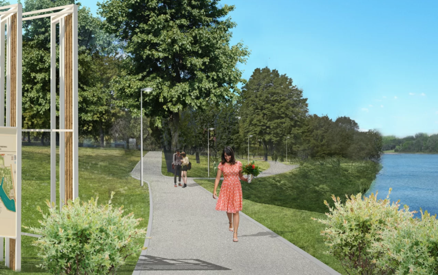 Проект парка. Фото mos.ru