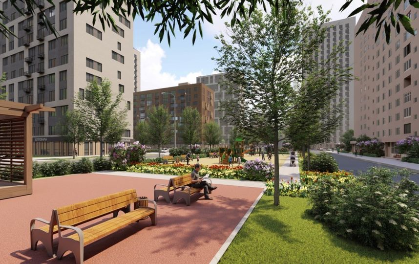 Микрорайоны 23, 29 района Люблино.