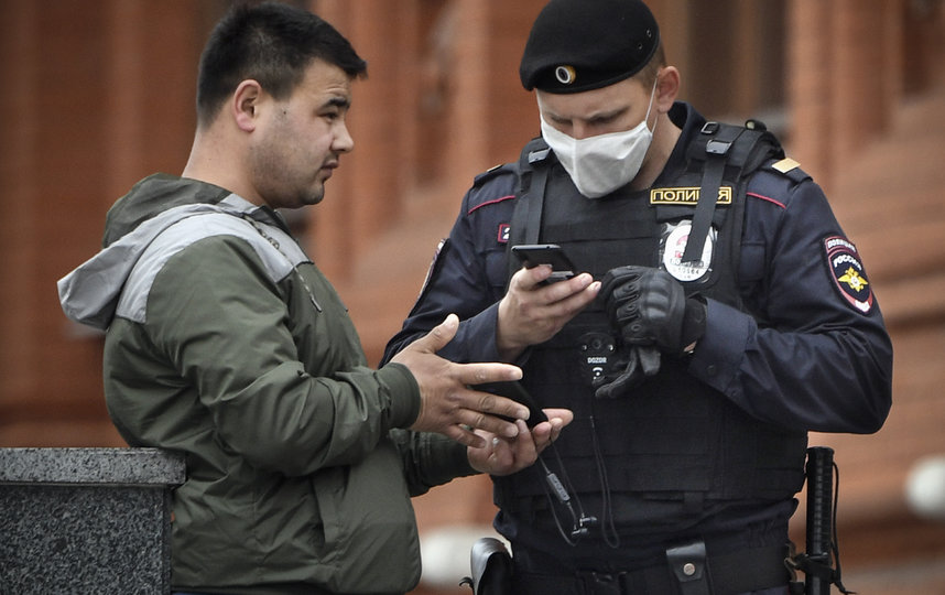 В Москве и Подмосковье за нарушение режима самоизоляции в мае задержали более 1200 человек