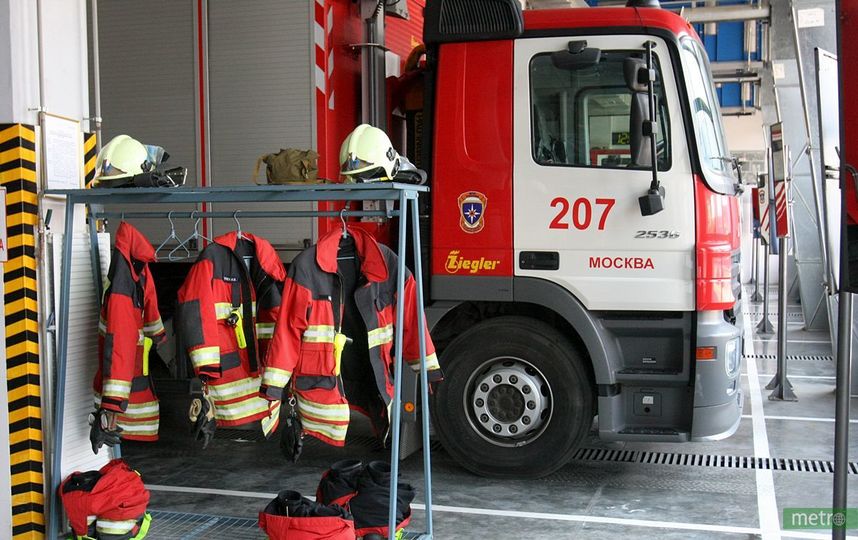 В Москве ликвидировано возгорание в бомбоубежище