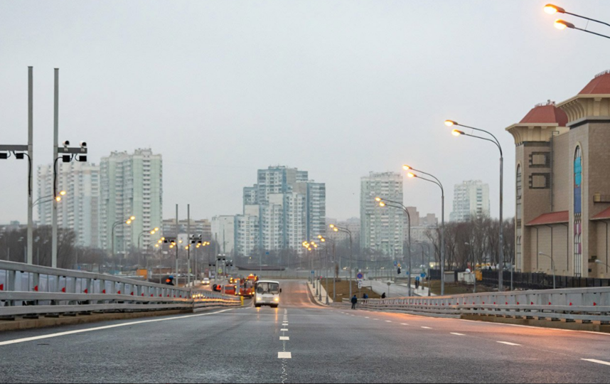 В Москве открыли автомобильный мост через Кожуховский затон. Фото пресс-служба мэра и правительства Москвы, Максим Мишин