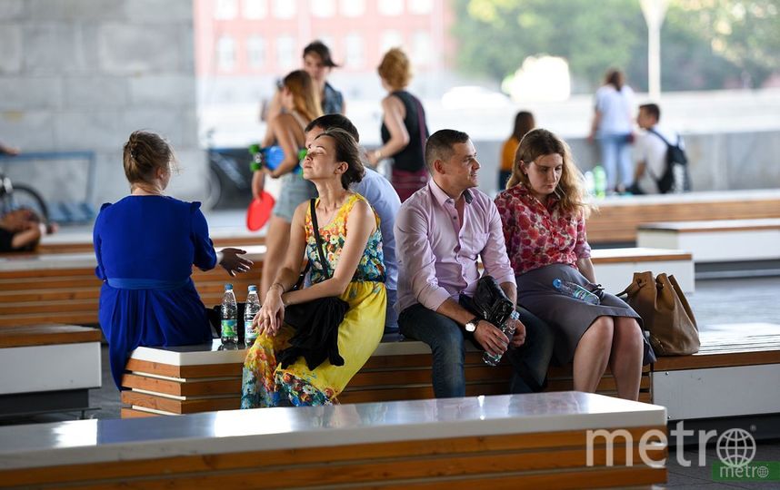 Жара в Москве. Фото Василий Кузьмичёнок, "Metro"